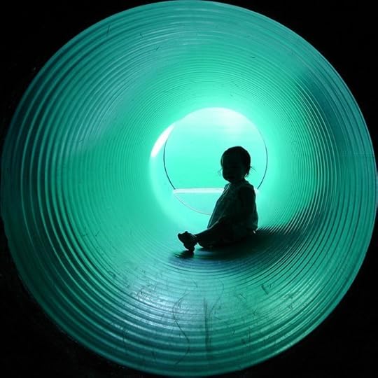 baby in tunnel CC Pamela