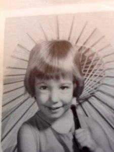 Young me, about four/five