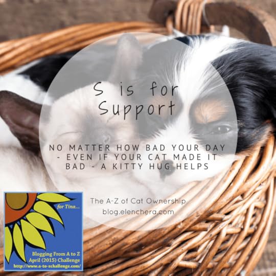 A-Z of Cats: S is for Support