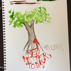 The Underpants Tree - scribbles loading