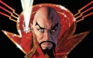 Max Von Sydow as Ming The Merciless in the 80s version of Flash Gordon