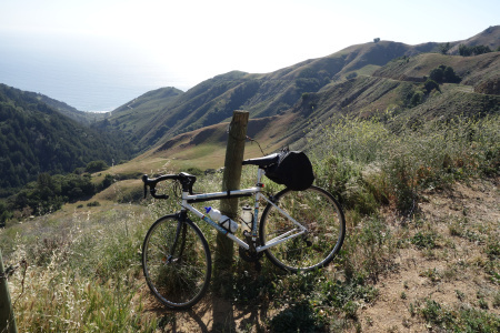 Nice view four miles up on the Nacimiento-Fergusson Road.