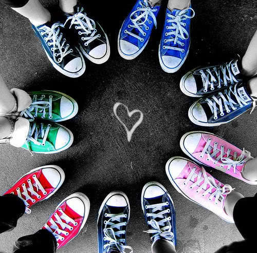color splash photo: Color splash converse converse-1.jpg