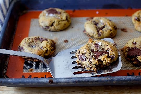 salted chocolate chunk cookies