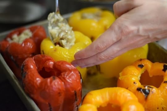 stuffed grilled peppers