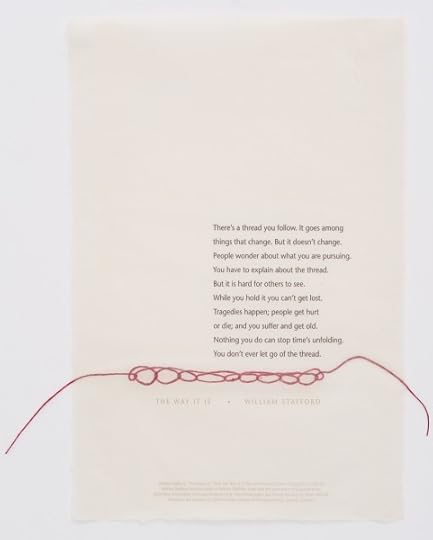 © 2009 Helen Hiebert, The Way It Is, edition of 50, abaca/hemp thread, 18