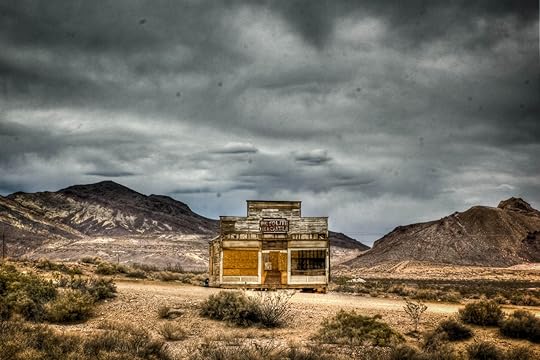 Rhyolite ghost town, Nevada
