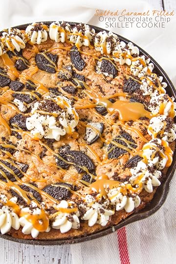 salted-caramel-filled-oreo-skillet-cookie-7