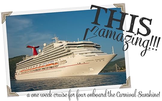 Win a One Week Cruise for Four Onboard the Carnvial Sunshine!!