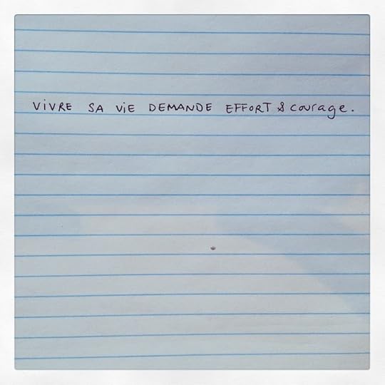 Vivre sa vie demande effort et courage #lavieestfascinante #inspiration #mtl #polqc