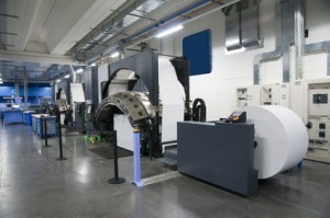 Printing machine: digital web press