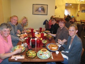 Gloria, Robert, Kari, Shelly, Darynda, Jenn