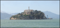 Alcatraz Island near San Francisco