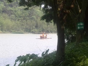 Wooden raft ride Bruce Lee Paradise