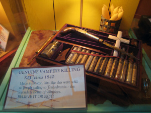A genuine vampire hunting kit from the 1840's. 