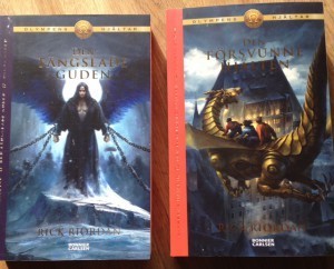 Ny serie av Rick Riordan, han som skrev serien om Percy Jackson.