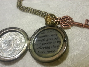 Athena Locket opened