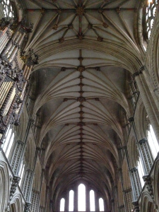 Ceiling of the ladies chapel