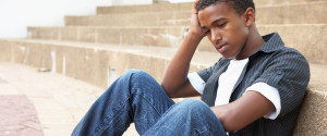 depressed teen
