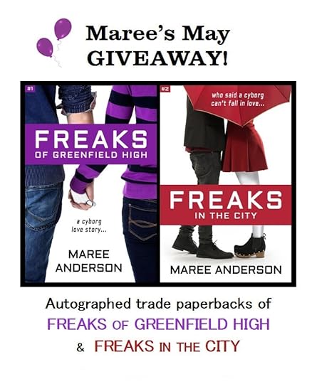 May Giveaway graphic Marees May Giveaway