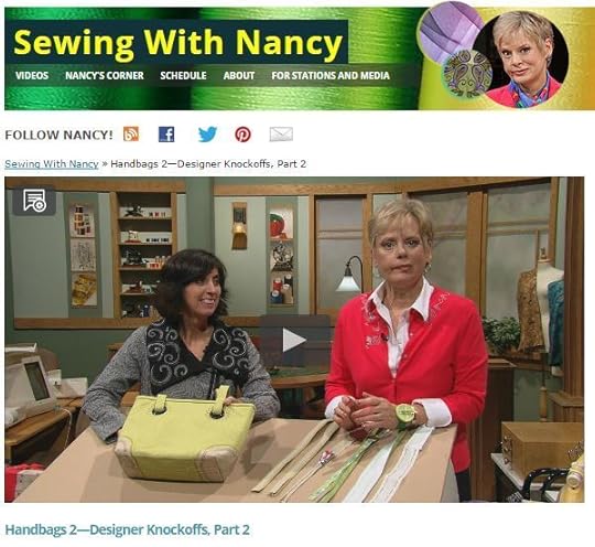 Designer Handbag Knockoffs 2 by Nancy Zieman | Sewing With Nancy