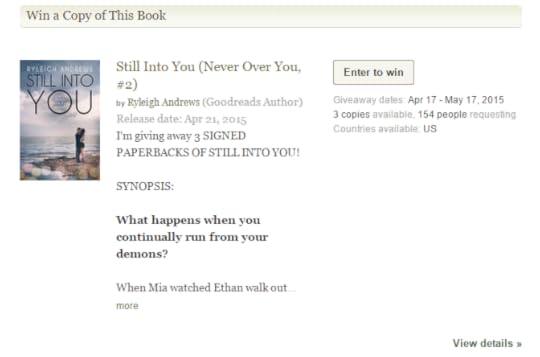 SIY PB giveaway goodreads