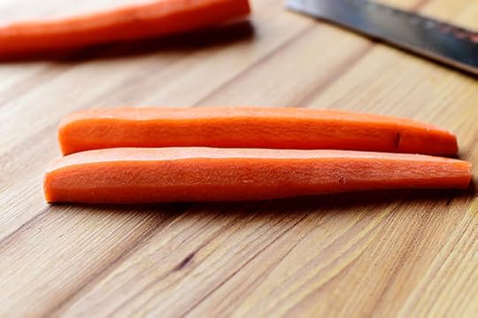 Roasted Carrots with Vinaigrette