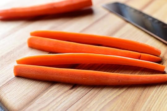 Roasted Carrots with Vinaigrette