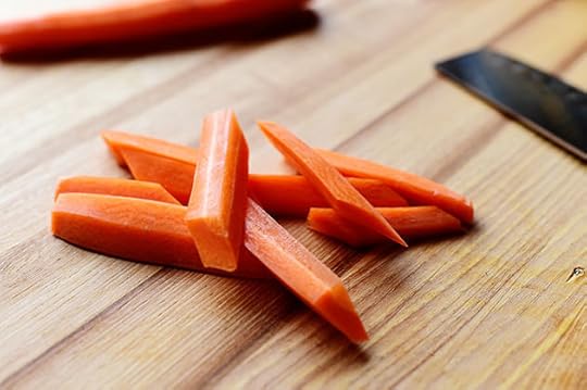 Roasted Carrots with Vinaigrette