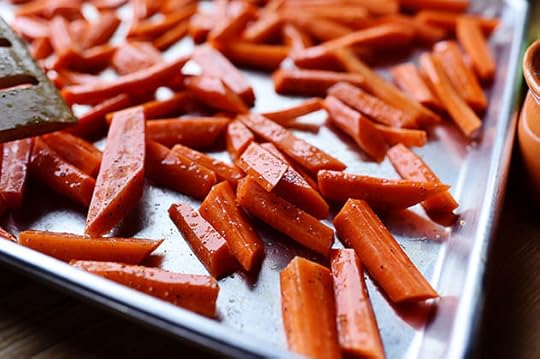 Roasted Carrots with Vinaigrette