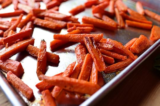 Roasted Carrots with Vinaigrette