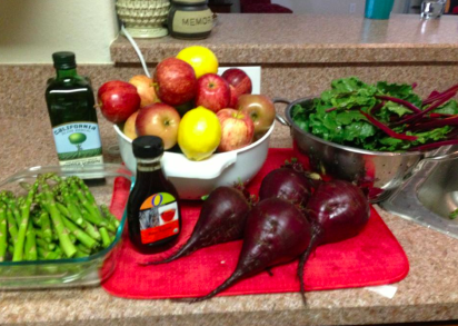 Groceries at our house.