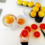 Pompelmo e sembrano Arance