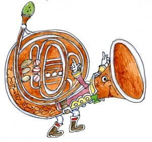 Gingerbread Christmas ~ Horn
