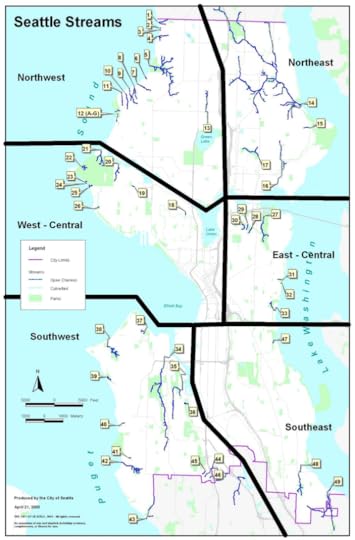 Seattle Streams Full Map