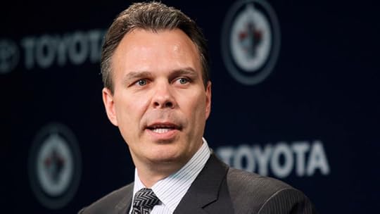 Kevin Cheveldayoff, Jets GM (Photo by James Carey Lauder)