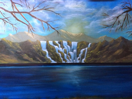Unbroken (progression) 48x30 oil on canvas Dawn Blair ��2015