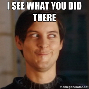 see waht you did
