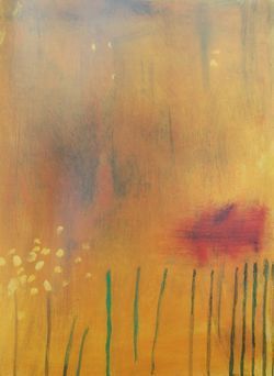 Lady in an Unsprayed Field Seen in Passing by Mary Newcomb