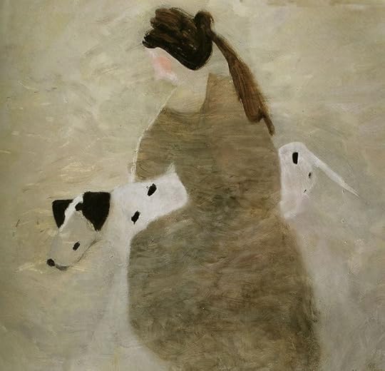 The Girl With the Dalmation by Mary Newcomb
