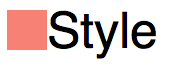Icon aligned properly next to title text