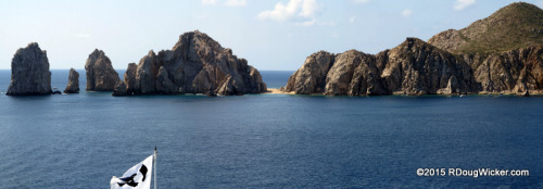 Land's End as seen from the Golden Princess