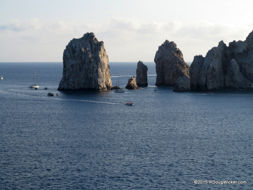Land's End as seen from the Golden Princess