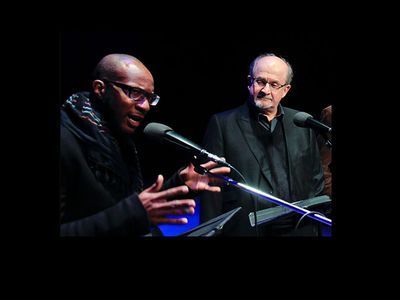 Teju Cole and Salman Rushdie