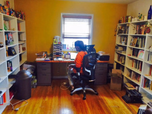 Patricia's new home office