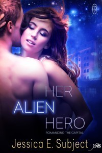 Her Alien Hero, a sci-fi romance story by Jessica E. Subject