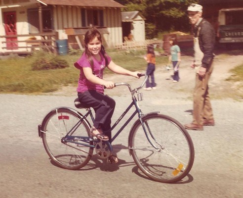 Christine's new bike