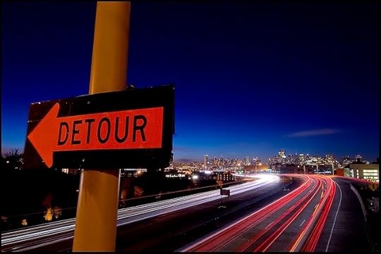 Detour courtesy of spiicy tuna