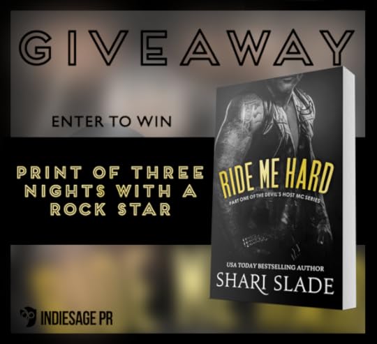 RideMeHard Giveaway Graphic