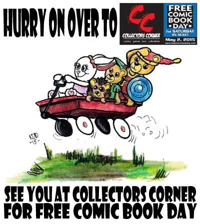 The Cuddly Defenders Are Coming To Collectors Corner for FCBD